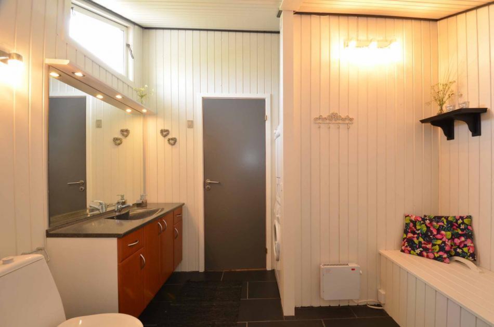 Ferienhaus auf Naturgrundstück mit Waschmaschine