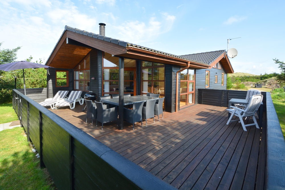 Schönes Haus mit geschlossener Terrasse und Wärmepumpe