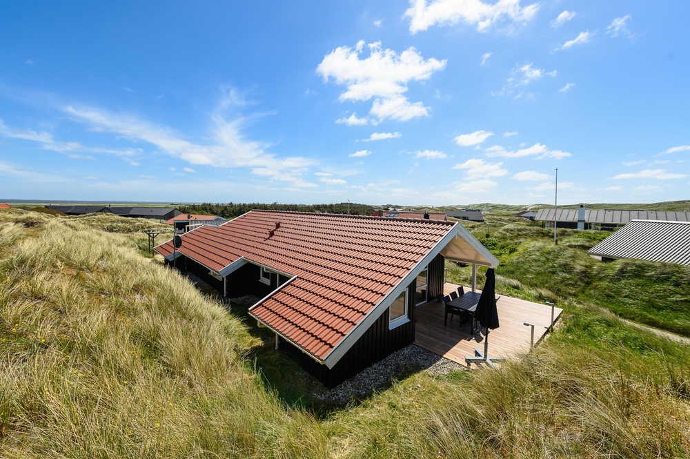 Qualitätshaus mit Kaminofen nah an den Dünen & dem Meer