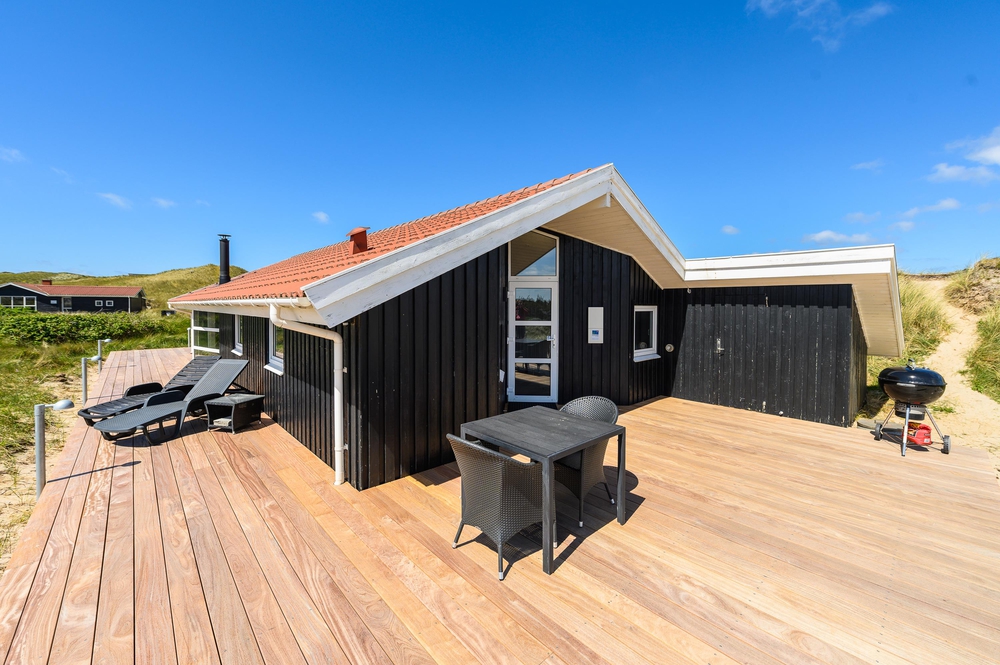 Qualitätshaus mit Kaminofen nah an den Dünen & dem Meer
