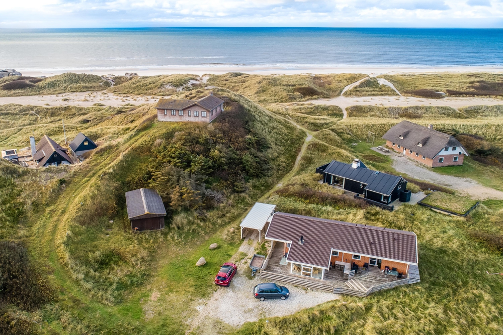 Gemütliches, strandnahes Sommerhaus mit Außenküche