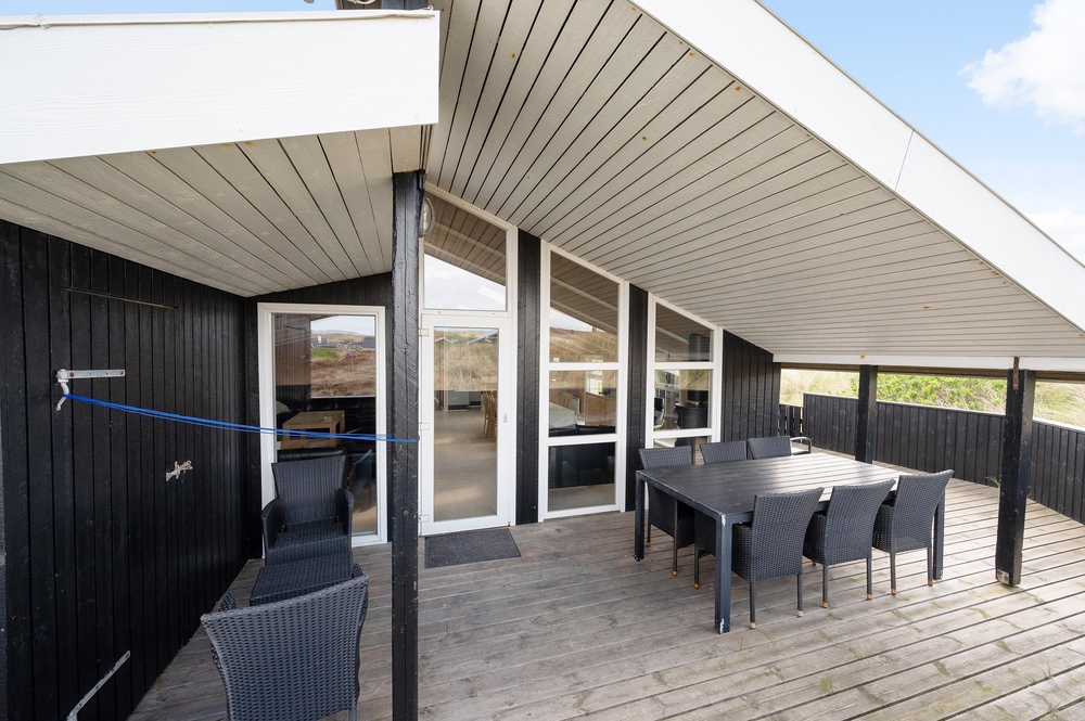 Nah am Strand mit Waschmaschine und Geschirrspüler