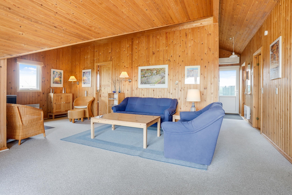 Gemütliches Ferienhaus mit Kamin in der Nähe vom Strand