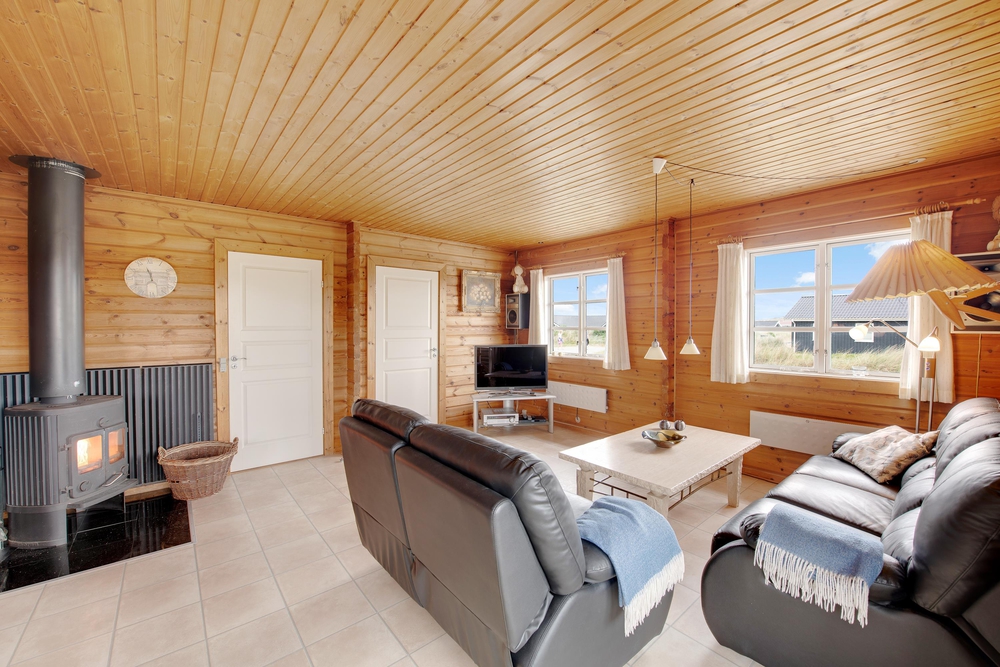Holzhaus mit Sauna, nah an der Nordsee in Dänemark