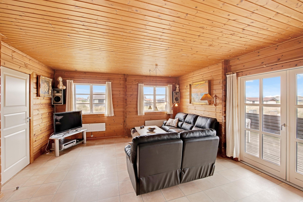 Holzhaus mit Sauna, nah an der Nordsee in Dänemark