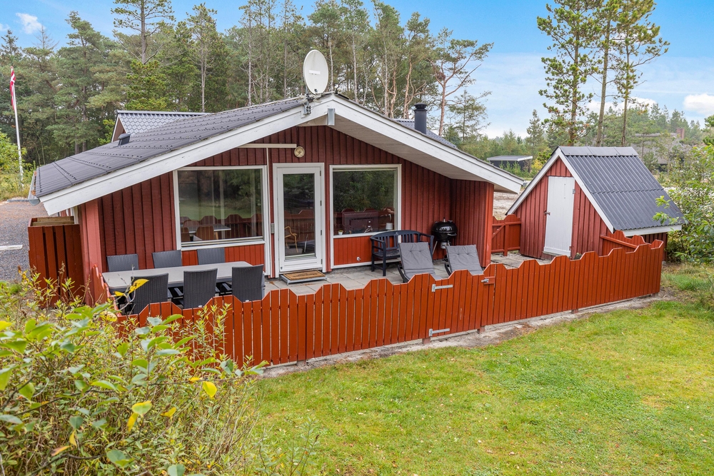 Traumhaftes Holzhaus mit Sauna in geschützter Lage