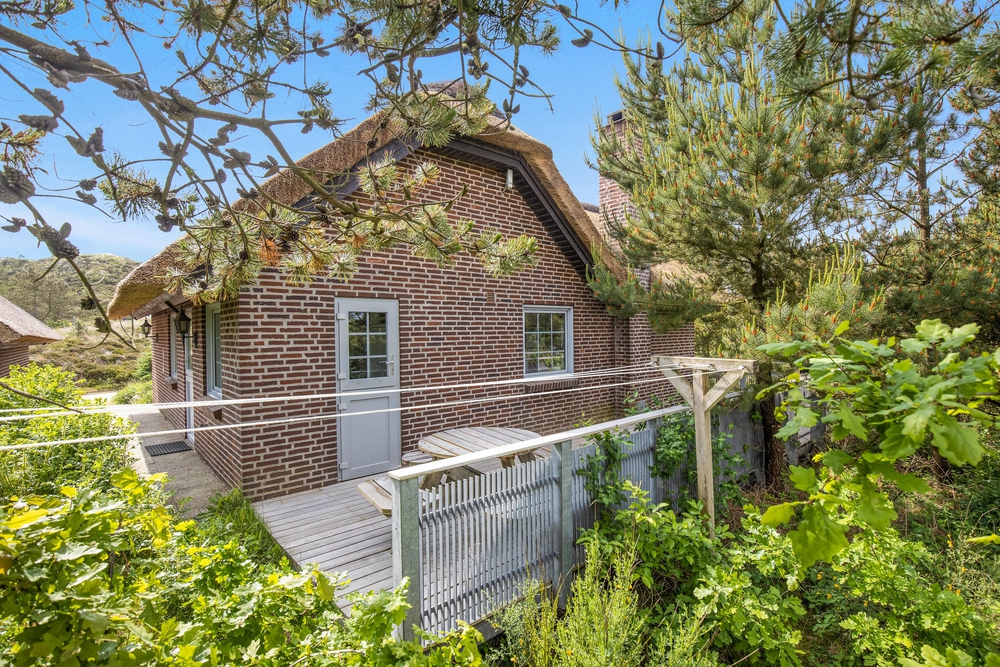 Wunderschönes Reetdachhaus mit Sauna mitten in den Dünen