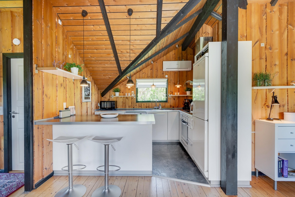 Hyggeliges Haus mit Kamin, Flachbild-TV und Internet