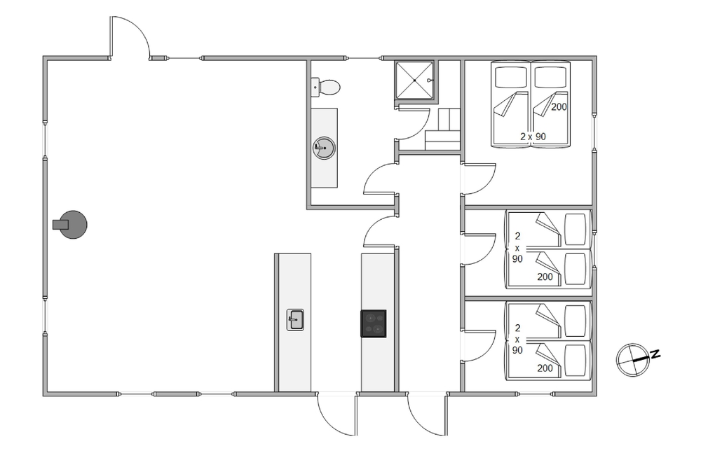 Kaminofen, Sauna und Internet für eine komfortable Auszeit