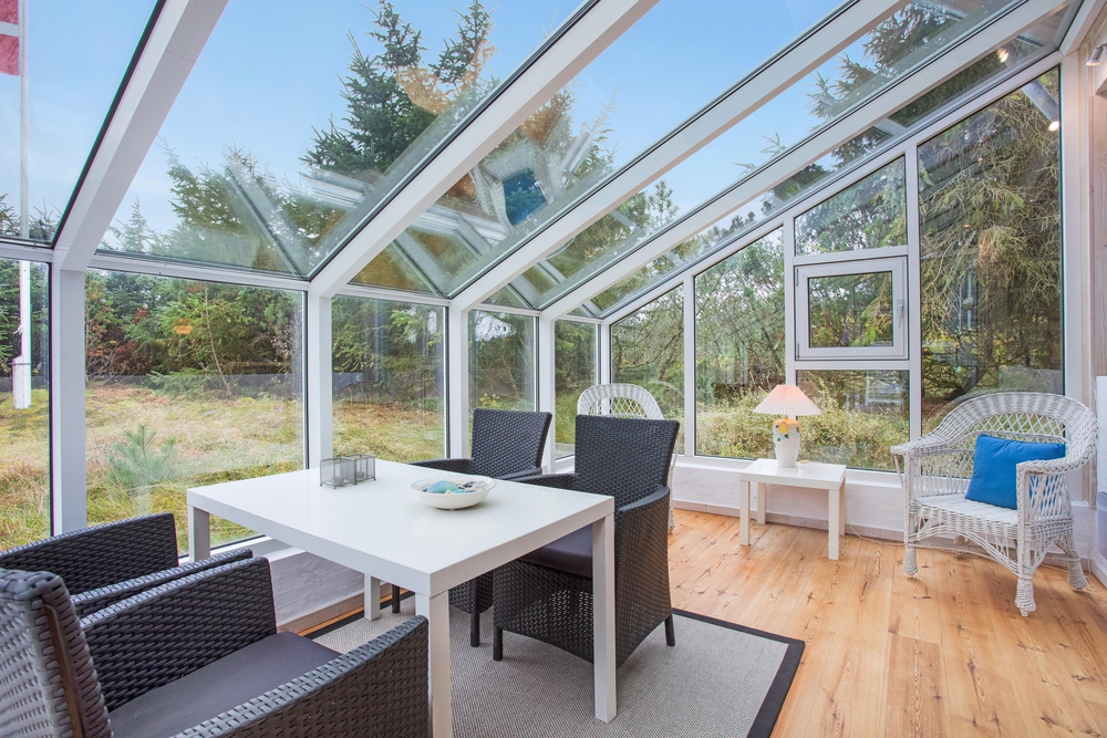 Gemütliches Ferienhaus mit Wintergarten in ruhiger Lage