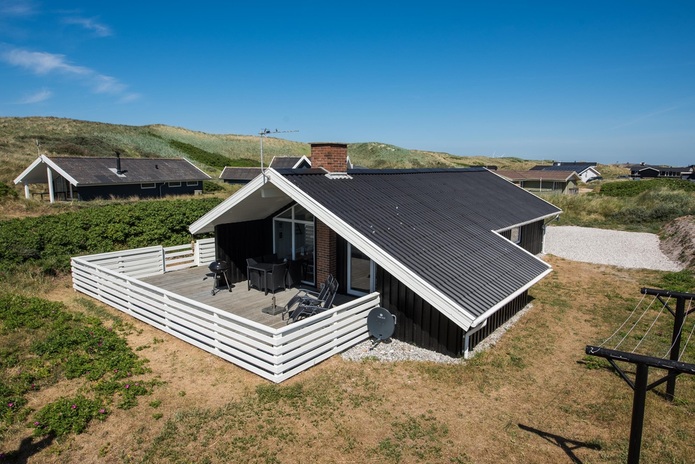 Gemütliches Ferienhaus mit Kaminofen in Strandnähe