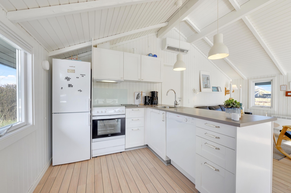 Gemütliches Ferienhaus mit Kaminofen in Strandnähe