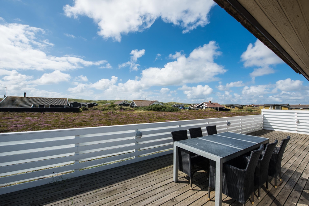 Ferienhaus mit Wärmepumpe/Klimaanlage in Bjerregård