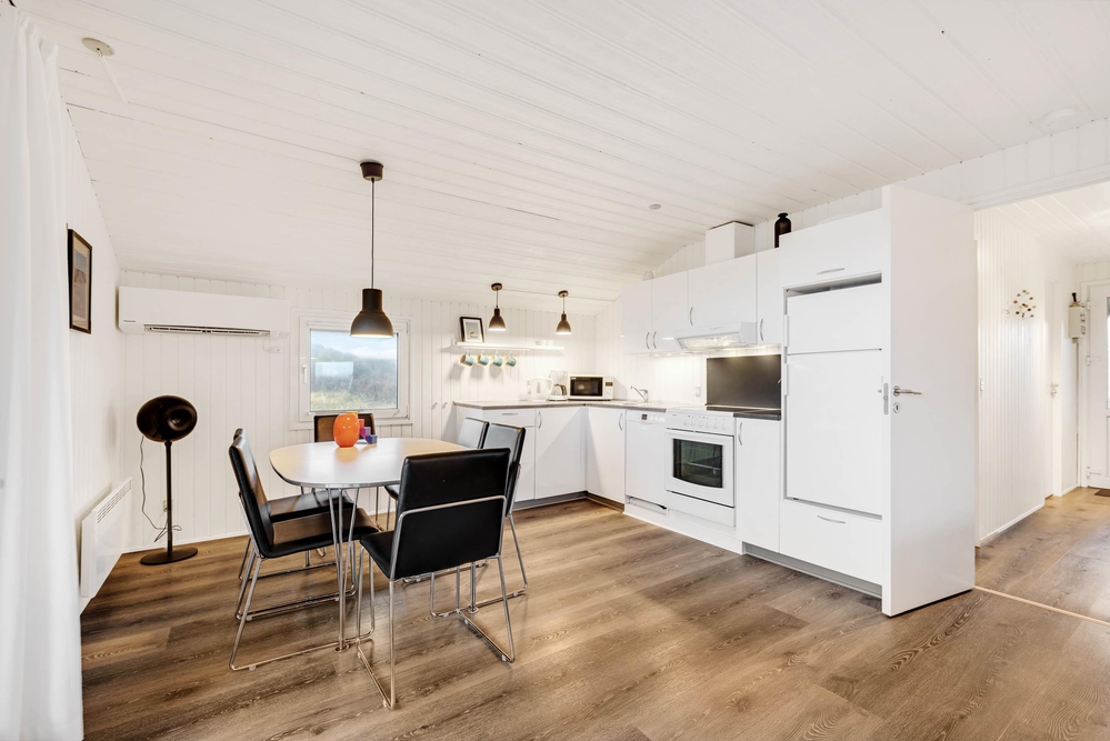 Ferienhaus mit geschützter und geschloßener Terrasse